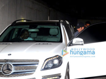 Salman Khan spotted at Tips office in Bandra