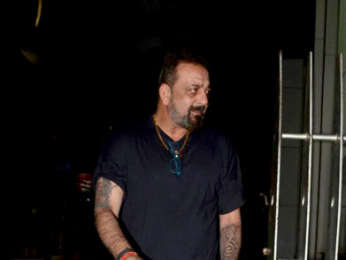 Sanjay Dutt snapped at Ashutosh Gowariker's office in Khar