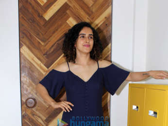 Sanya Malhotra snapped in Mumbai