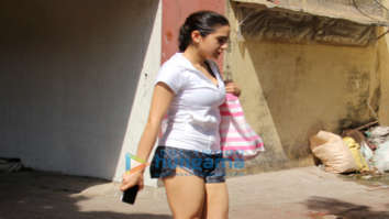 Sara Ali Khan snapped at the gym