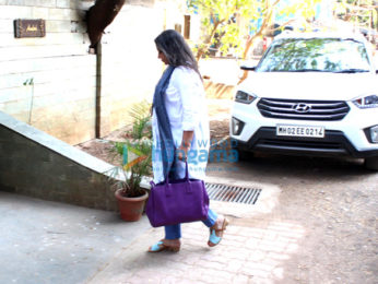 Shabana Azmi snapped in Juhu