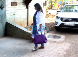 Shabana Azmi snapped in Juhu
