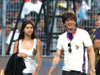 Shah Rukh Khan and Suhana Khan snapped at Eden Garden
