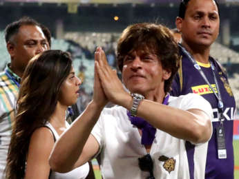 Shah Rukh Khan and Suhana Khan snapped at Eden Garden