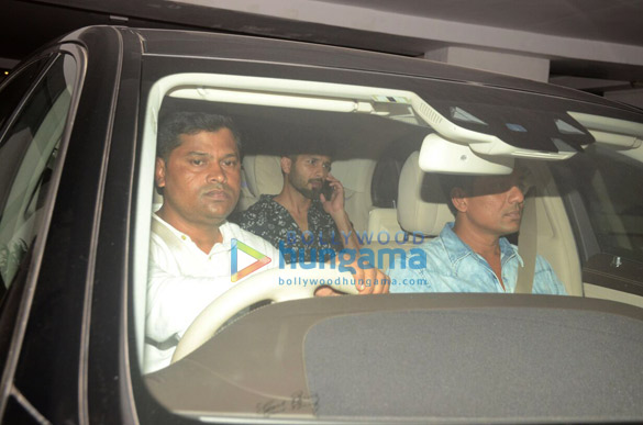 Shahid Kapoor snapped at Karan Johar’s house Shahid Kapoor snapped at Karan Johar’s house