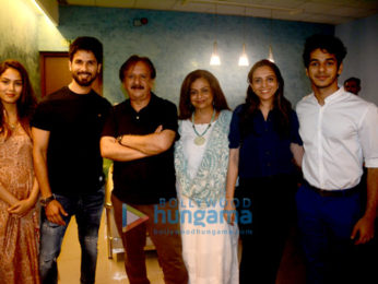 Shahid Kapoor, Mira Rajput, Karan Johar Ishaan Khatter, Malavika Mohanan and other grace the screening of Beyond The Clouds at YRF