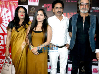 Shakti Kapoor graces the poster and teaser launch of his film The Journey Of Karma