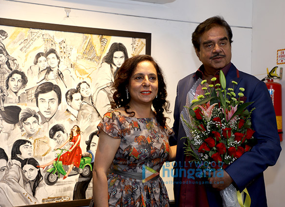 shatrughan sinha inaugurates sangeeta babanis art exhibition 2