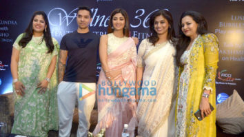 Shilpa Shetty snapped attending FICCI FLO