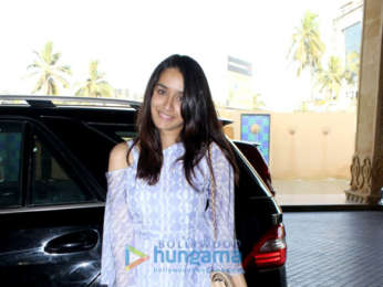 Shraddha Kapoor snapped at J W Marriott in Juhu