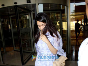 Shraddha Kapoor snapped at J W Marriott in Juhu