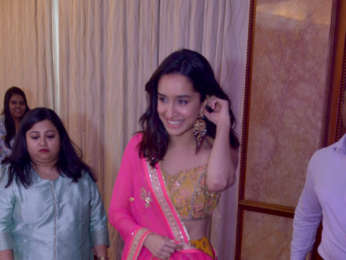 Shraddha Kapoor snapped at Veet launch in Delhi