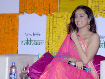 Shraddha Kapoor snapped at Veet launch in Delhi