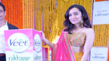 Shraddha Kapoor snapped at Veet launch in Delhi