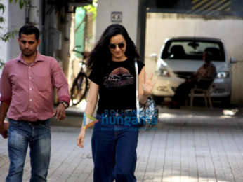 Shraddha Kapoor snapped at the Maddock Films office