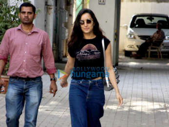 Shraddha Kapoor snapped at the Maddock Films office