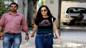 Shraddha Kapoor snapped at the Maddock Films office