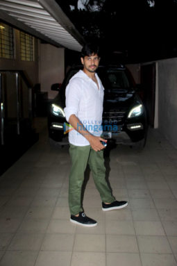 Sidharth Malhotra snapped at the Matrix office