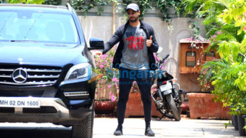 Sidharth Malhotra, Bipasha Basu and Shahid Kapoor spotted at gym in Bandra