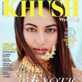 Sonakshi Sinha as the cover girl for Khush magazine