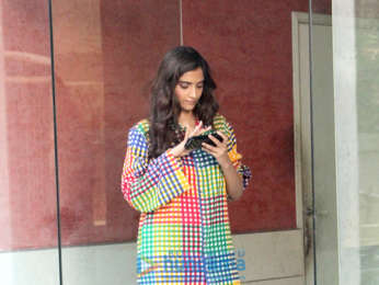 Sonam Kapoor snapped at a clinic