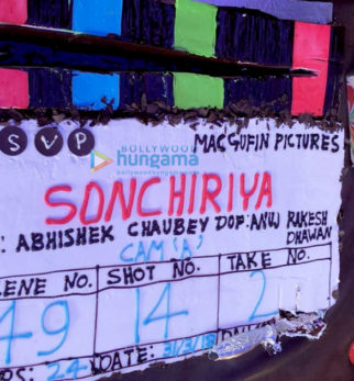 On The Sets Of The Movie Sonchiriya