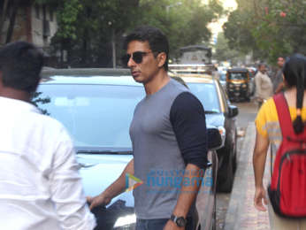 Sonu Sood spotted in Bandra