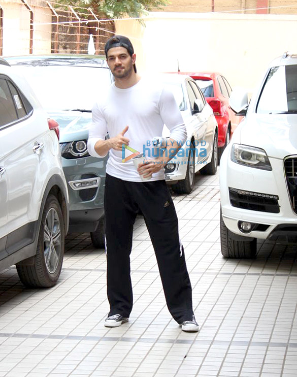 sooraj pancholi spotted at the t series office in andheri 3
