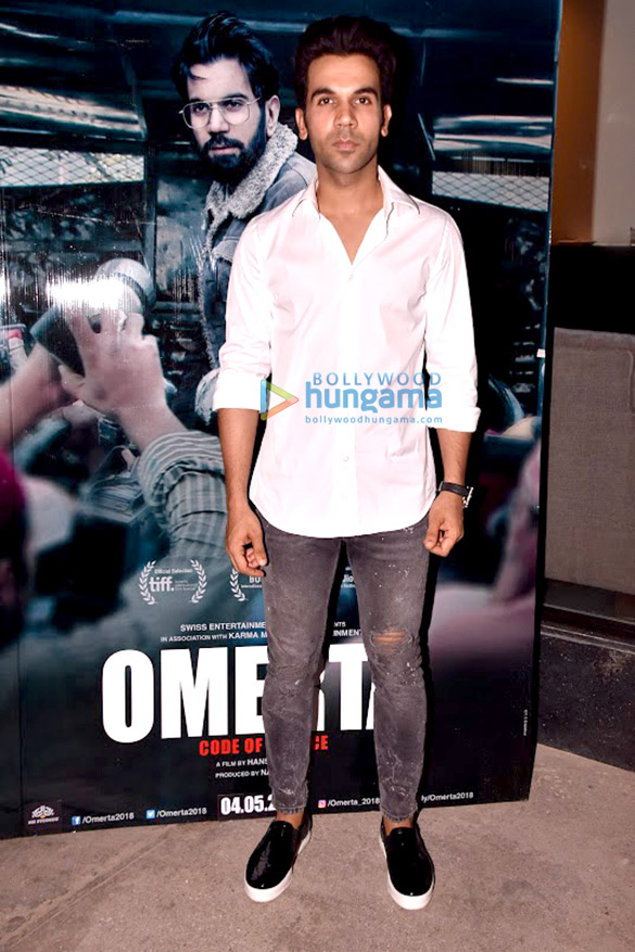 special screening of rajkummar raos film omerta on hansal mehtas birthday 9