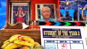 On The Sets Of The Movie Student Of The Year 2