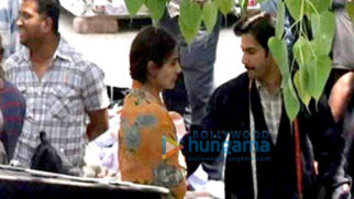 On The Sets Of The Movie Sui Dhaaga - Made In India