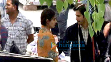 On The Sets Of The Movie Sui Dhaaga - Made In India