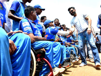 Suniel Shetty inaugurates the India-Bangladesh Wheelchair Cricket Series