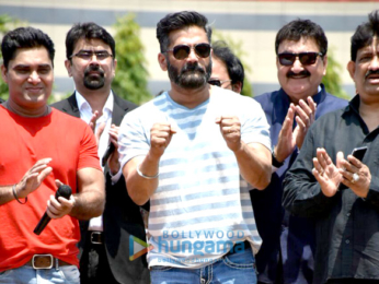 Suniel Shetty inaugurates the India-Bangladesh Wheelchair Cricket Series
