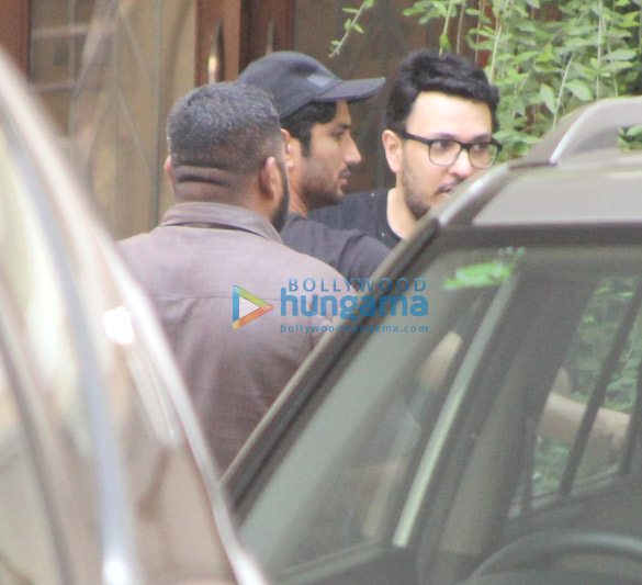 sushant singh rajput spotted at maddock films office 2