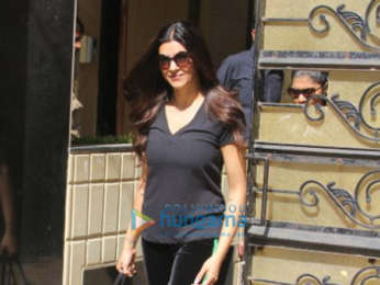 Sushmita Sen spotted in Bandra