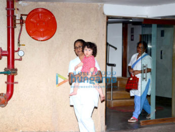 Taimur Ali Khan snapped at his friends house in Bandra