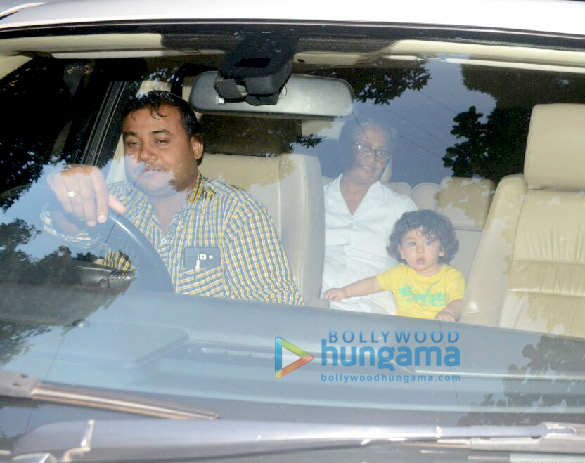 Taimur Ali Khan snapped grandma Babita Kapoor’s home at Khar Taimur Ali Khan snapped grandma Babita Kapoor’s home at Khar