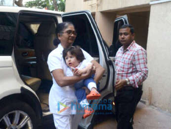 Taimur Ali Khan snapped in Bandra