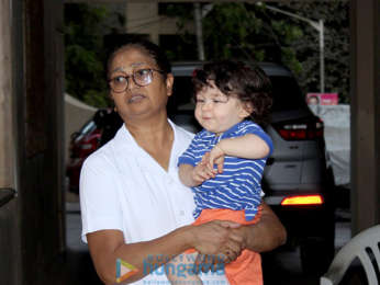 Taimur Ali Khan snapped in Bandra