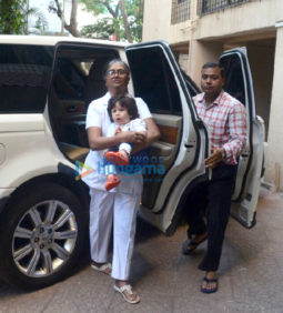 Taimur Ali Khan snapped in Bandra