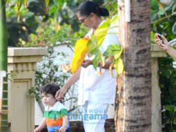 Taimur Ali Khan spotted with his nanny at Amrita Arora’s house