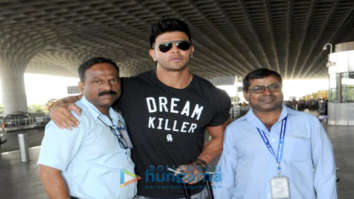 Urvashi Rautela, Abhishek Bachchan, Seema Khan and others snapped at the airport