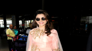 Urvashi Rautela snapped returning from Delhi