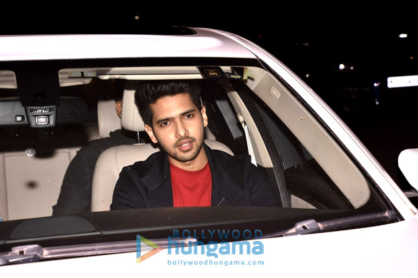 varun dhawan banita sandhu and others grace the special screening of october 9