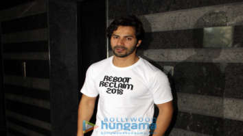 Varun Dhawan spotted at Dharma Productions office in Andheri
