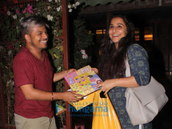 Vidya Balan spotted at Nut Craker restaurant in Bandra