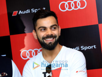 Virat Kohli snapped launching the second generation of the Audi RS5 Coupe