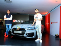 Virat Kohli snapped launching the second generation of the Audi RS5 Coupe