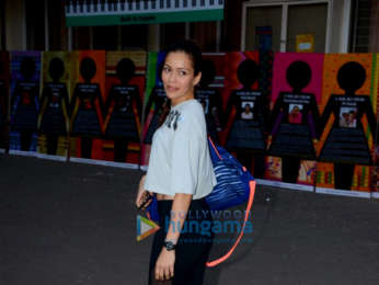 Waluscha De Sousa spotted at a dance class in Bandra